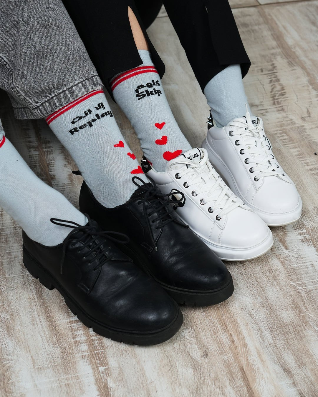 Couples Set - Kellon Skip Ella Ente Replay - كلهم سكيب إلا انت ريبلاي - SarcaSocks